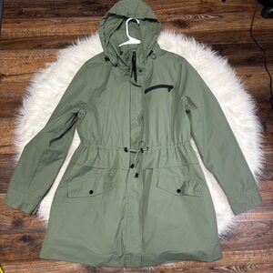 Two by Vince Camuto Olive Green Women’s Coat Size Large